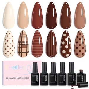 image:imageBeetles Neon Gel Nail Polish  Dreamy Summer Nails Art 6 Colors Hot Pink Blue Yellow Green Summer Gel Nail Polish Set Soak Off UV LED Bright Rainbow Neon Nails Art LongLasting Manicure SalonToasty Aroma