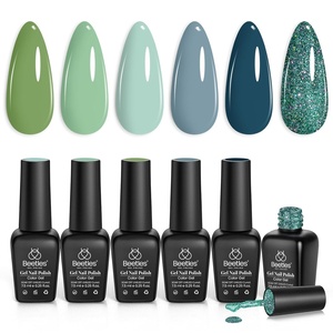 image:imageBeetles Neon Gel Nail Polish  Dreamy Summer Nails Art 6 Colors Hot Pink Blue Yellow Green Summer Gel Nail Polish Set Soak Off UV LED Bright Rainbow Neon Nails Art LongLasting Manicure Salon00Colors Ocean Mist