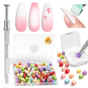 image:imageBeetles Neon Gel Nail Polish  Dreamy Summer Nails Art 6 Colors Hot Pink Blue Yellow Green Summer Gel Nail Polish Set Soak Off UV LED Bright Rainbow Neon Nails Art LongLasting Manicure SalonZColorful Nail Sponge 150Pcs White Pat Painting Gel