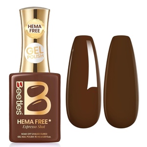 image:imageBeetles Pink Gel Polish  Baby Flush Full Size 15ML051Fl Oz Hema Free Pink Gel Nail Polish Soak Off UV LED Lamp Bright Summer Nails Art Manicure Salon DIY NailsEspresso Shot