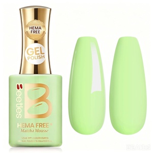 image:imageBeetles Pink Gel Polish  Baby Flush Full Size 15ML051Fl Oz Hema Free Pink Gel Nail Polish Soak Off UV LED Lamp Bright Summer Nails Art Manicure Salon DIY NailsH  Creme Green  Matcha Mousse