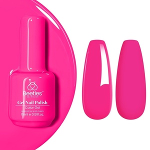 image:imageBeetles Pink Gel Polish  Strawberry Cream 15ML051Fl Oz Light Pink Gel Nail Polish Same Color Same Bottle Soak Off UV LED Lamp Summer Nails Art LongLasting Manicure Salon DIY HomeB  Creme Pink  Year 2 Kilo