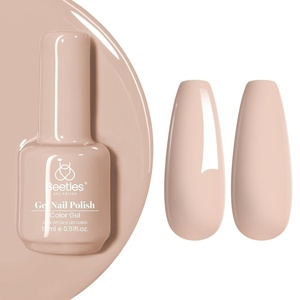 image:imageBeetles Pink Gel Polish  Strawberry Cream 15ML051Fl Oz Light Pink Gel Nail Polish Same Color Same Bottle Soak Off UV LED Lamp Summer Nails Art LongLasting Manicure Salon DIY HomeE  Creme Nude  Hazelnut Milk