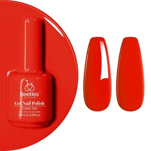 image:imageBeetles Pink Gel Polish  Strawberry Cream 15ML051Fl Oz Light Pink Gel Nail Polish Same Color Same Bottle Soak Off UV LED Lamp Summer Nails Art LongLasting Manicure Salon DIY HomeChristmas Orange Red
