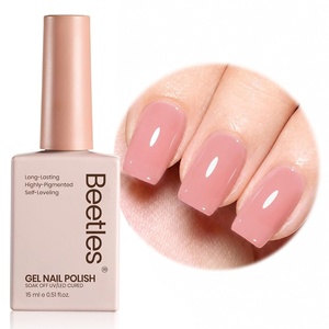 image:imageBeetles Pink Gel Polish  Strawberry Cream 15ML051Fl Oz Light Pink Gel Nail Polish Same Color Same Bottle Soak Off UV LED Lamp Summer Nails Art LongLasting Manicure Salon DIY HomeJelly Peach