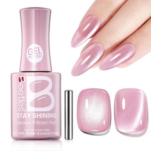 image:imageBeetles Pink Gel Polish  Strawberry Cream 15ML051Fl Oz Light Pink Gel Nail Polish Same Color Same Bottle Soak Off UV LED Lamp Summer Nails Art LongLasting Manicure Salon DIY HomeJ  Velvet Purple  Blossom Whisper Pink
