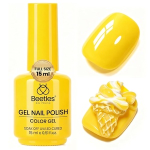 image:imageBeetles Pink Gel Polish  Strawberry Cream 15ML051Fl Oz Light Pink Gel Nail Polish Same Color Same Bottle Soak Off UV LED Lamp Summer Nails Art LongLasting Manicure Salon DIY HomeMango Gelato