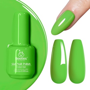 image:imageBeetles Pink Gel Polish  Strawberry Cream 15ML051Fl Oz Light Pink Gel Nail Polish Same Color Same Bottle Soak Off UV LED Lamp Summer Nails Art LongLasting Manicure Salon DIY HomeH  Creme Green  Forest Green