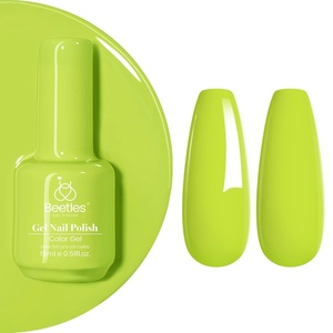 image:imageBeetles Pink Gel Polish  Strawberry Cream 15ML051Fl Oz Light Pink Gel Nail Polish Same Color Same Bottle Soak Off UV LED Lamp Summer Nails Art LongLasting Manicure Salon DIY HomeH  Creme Green  Fresh Greenery