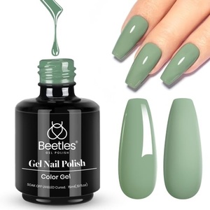 image:imageBeetles Pink Gel Polish  Strawberry Cream 15ML051Fl Oz Light Pink Gel Nail Polish Same Color Same Bottle Soak Off UV LED Lamp Summer Nails Art LongLasting Manicure Salon DIY HomeH  Creme Green  Eucalyptus