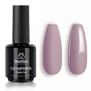 image:imageBeetles Pink Gel Polish  Strawberry Cream 15ML051Fl Oz Light Pink Gel Nail Polish Same Color Same Bottle Soak Off UV LED Lamp Summer Nails Art LongLasting Manicure Salon DIY HomeJ  Creme Purple  Angelina Purple