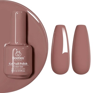 image:imageBeetles Pink Gel Polish  Strawberry Cream 15ML051Fl Oz Light Pink Gel Nail Polish Same Color Same Bottle Soak Off UV LED Lamp Summer Nails Art LongLasting Manicure Salon DIY HomeE  Creme Nude  Dusty Rose