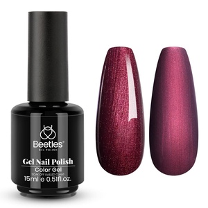 image:imageBeetles Pink Gel Polish  Strawberry Cream 15ML051Fl Oz Light Pink Gel Nail Polish Same Color Same Bottle Soak Off UV LED Lamp Summer Nails Art LongLasting Manicure Salon DIY HomeC  Shimmery Red  Cherry Mocha