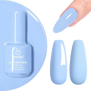 image:imageBeetles Pink Gel Polish  Strawberry Cream 15ML051Fl Oz Light Pink Gel Nail Polish Same Color Same Bottle Soak Off UV LED Lamp Summer Nails Art LongLasting Manicure Salon DIY HomeD  Creme Blue  Light Blue