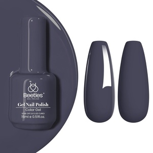 image:imageBeetles Pink Gel Polish  Strawberry Cream 15ML051Fl Oz Light Pink Gel Nail Polish Same Color Same Bottle Soak Off UV LED Lamp Summer Nails Art LongLasting Manicure Salon DIY HomeN  Creme Grey  Crown Blue