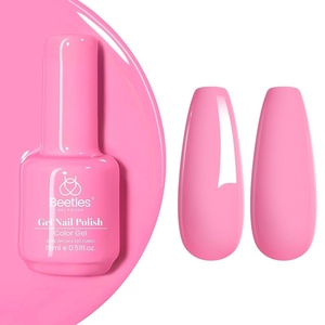 image:imageBeetles Pink Gel Polish  Strawberry Cream 15ML051Fl Oz Light Pink Gel Nail Polish Same Color Same Bottle Soak Off UV LED Lamp Summer Nails Art LongLasting Manicure Salon DIY HomeB  Creme Pink  Flamingo Feather