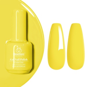 image:imageBeetles Pink Gel Polish  Strawberry Cream 15ML051Fl Oz Light Pink Gel Nail Polish Same Color Same Bottle Soak Off UV LED Lamp Summer Nails Art LongLasting Manicure Salon DIY HomeK  Creme Yellow  Canary Yellow
