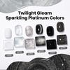 image:imageBeetles Blue Gel Nail Polish Set  Ocean Veil 6 Colors Jelly Summer Gel Nail Polish Kit Green Sheer Translucent Effect Soak off UV Nail Art DIY at Home Gift for Women00 Twilight Gleam