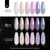 image:imageBeetles Blue Gel Nail Polish Set  Ocean Veil 6 Colors Jelly Summer Gel Nail Polish Kit Green Sheer Translucent Effect Soak off UV Nail Art DIY at Home Gift for Women006 Colors Holographic Gel Polish Kit