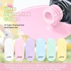 image:imageBeetles Blue Gel Nail Polish Set  Ocean Veil 6 Colors Jelly Summer Gel Nail Polish Kit Green Sheer Translucent Effect Soak off UV Nail Art DIY at Home Gift for WomenEaster Pastel Polka Dot
