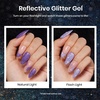 image:imageBeetles Blue Gel Nail Polish Set  Ocean Veil 6 Colors Jelly Summer Gel Nail Polish Kit Green Sheer Translucent Effect Soak off UV Nail Art DIY at Home Gift for Women006 Colors Holographic Gel Polish Kit