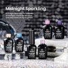 image:imageBeetles Blue Gel Nail Polish Set  Ocean Veil 6 Colors Jelly Summer Gel Nail Polish Kit Green Sheer Translucent Effect Soak off UV Nail Art DIY at Home Gift for Women006 Colors Holographic Gel Polish Kit
