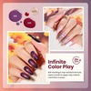 image:imageBeetles Blue Gel Nail Polish Set  Ocean Veil 6 Colors Jelly Summer Gel Nail Polish Kit Green Sheer Translucent Effect Soak off UV Nail Art DIY at Home Gift for Women000Fall Winter Terra Dusk
