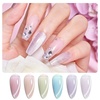image:imageBeetles Blue Gel Nail Polish Set  Ocean Veil 6 Colors Jelly Summer Gel Nail Polish Kit Green Sheer Translucent Effect Soak off UV Nail Art DIY at Home Gift for Women00Light Lucite