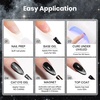 image:imageBeetles Blue Gel Nail Polish Set  Ocean Veil 6 Colors Jelly Summer Gel Nail Polish Kit Green Sheer Translucent Effect Soak off UV Nail Art DIY at Home Gift for Women00 Twilight Gleam