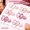 image:imageBeetles Blue Gel Nail Polish Set  Ocean Veil 6 Colors Jelly Summer Gel Nail Polish Kit Green Sheer Translucent Effect Soak off UV Nail Art DIY at Home Gift for Women00Faded Rose