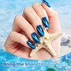 image:imageBeetles Blue Gel Nail Polish Set  Sunken Blue 6 Color Sky Navy Cobalt Cat Eye Gel Polish Summer Shimmer Manicure Soak Off UV Nail Art Salon DIY at Home Gift for WomenSunken Blue