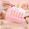 image:imageBeetles Cat Eye Gel Nail Polish Set  Falling Gold 6 Colors 15ML Full Size Glitter Gel Polish Kit Gold Brown Orange Glass Cat Eye Magnetic Effect Soak Off UV Nail Art DIY Salon at Home Gift for WomenEarthy Rose