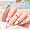 image:imageBeetles Cat Eye Gel Nail Polish Set  Falling Gold 6 Colors 15ML Full Size Glitter Gel Polish Kit Gold Brown Orange Glass Cat Eye Magnetic Effect Soak Off UV Nail Art DIY Salon at Home Gift for WomenSummer Daydream