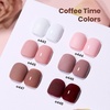 image:imageBeetles Cat Eye Gel Nail Polish Set  Falling Gold 6 Colors 15ML Full Size Glitter Gel Polish Kit Gold Brown Orange Glass Cat Eye Magnetic Effect Soak Off UV Nail Art DIY Salon at Home Gift for WomenCoffee Time