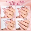 image:imageBeetles Cat Eye Gel Nail Polish Set  Falling Gold 6 Colors 15ML Full Size Glitter Gel Polish Kit Gold Brown Orange Glass Cat Eye Magnetic Effect Soak Off UV Nail Art DIY Salon at Home Gift for Women000Sheer Blush
