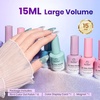 image:imageBeetles Cat Eye Gel Nail Polish Set  Falling Gold 6 Colors 15ML Full Size Glitter Gel Polish Kit Gold Brown Orange Glass Cat Eye Magnetic Effect Soak Off UV Nail Art DIY Salon at Home Gift for WomenROMANTIC GALAXY