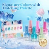 image:imageBeetles Cat Eye Gel Nail Polish Set  Falling Gold 6 Colors 15ML Full Size Glitter Gel Polish Kit Gold Brown Orange Glass Cat Eye Magnetic Effect Soak Off UV Nail Art DIY Salon at Home Gift for Women000Crystal Garden