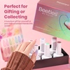 image:imageBeetles Cat Eye Gel Nail Polish Set  Falling Gold 6 Colors 15ML Full Size Glitter Gel Polish Kit Gold Brown Orange Glass Cat Eye Magnetic Effect Soak Off UV Nail Art DIY Salon at Home Gift for Women000Spring Nectar