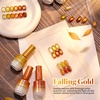 image:imageBeetles Cat Eye Gel Nail Polish Set  Falling Gold 6 Colors 15ML Full Size Glitter Gel Polish Kit Gold Brown Orange Glass Cat Eye Magnetic Effect Soak Off UV Nail Art DIY Salon at Home Gift for WomenFalling Gold