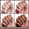 image:imageBeetles Orange Cat Eye Gel Nail Polish  15ML Orange Soda Summer Cat Eye Glitter Magnetic Gel Polish Shimmer Effect Soak Off UV French Nail Art Design Salon DIY Manicure Gifts for WomenI  Creme Brown  8ML Latte Routine