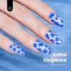 image:imageBeetles Orange Cat Eye Gel Nail Polish  15ML Orange Soda Summer Cat Eye Glitter Magnetic Gel Polish Shimmer Effect Soak Off UV French Nail Art Design Salon DIY Manicure Gifts for WomenD  Creme Blue  8ML Abyss Halo