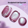 image:imageBeetles Orange Cat Eye Gel Nail Polish  15ML Orange Soda Summer Cat Eye Glitter Magnetic Gel Polish Shimmer Effect Soak Off UV French Nail Art Design Salon DIY Manicure Gifts for WomenJ  Rainbow Purple  Lagoons Blush