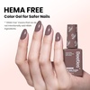image:imageBeetles Orange Cat Eye Gel Nail Polish  15ML Orange Soda Summer Cat Eye Glitter Magnetic Gel Polish Shimmer Effect Soak Off UV French Nail Art Design Salon DIY Manicure Gifts for WomenI  Creme Brown  8ML Latte Routine