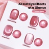 image:imageBeetles Orange Cat Eye Gel Nail Polish  15ML Orange Soda Summer Cat Eye Glitter Magnetic Gel Polish Shimmer Effect Soak Off UV French Nail Art Design Salon DIY Manicure Gifts for WomenB  Glassy Pink  Velvet Bloom