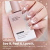 image:imageBeetles Orange Cat Eye Gel Nail Polish  15ML Orange Soda Summer Cat Eye Glitter Magnetic Gel Polish Shimmer Effect Soak Off UV French Nail Art Design Salon DIY Manicure Gifts for WomenB  Glassy Pink  Silk Serum