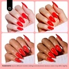 image:imageBeetles Orange Cat Eye Gel Nail Polish  15ML Orange Soda Summer Cat Eye Glitter Magnetic Gel Polish Shimmer Effect Soak Off UV French Nail Art Design Salon DIY Manicure Gifts for WomenC  Creme Red  8ML Crimson Harmony