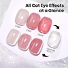 image:imageBeetles Orange Cat Eye Gel Nail Polish  15ML Orange Soda Summer Cat Eye Glitter Magnetic Gel Polish Shimmer Effect Soak Off UV French Nail Art Design Salon DIY Manicure Gifts for WomenF  Velvet Silver  Lunar Silk