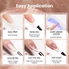image:imageBeetles Orange Cat Eye Gel Nail Polish  15ML Orange Soda Summer Cat Eye Glitter Magnetic Gel Polish Shimmer Effect Soak Off UV French Nail Art Design Salon DIY Manicure Gifts for WomenB  Glassy Pink  Silk Serum