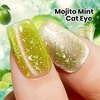 image:imageBeetles Orange Cat Eye Gel Nail Polish  15ML Orange Soda Summer Cat Eye Glitter Magnetic Gel Polish Shimmer Effect Soak Off UV French Nail Art Design Salon DIY Manicure Gifts for WomenMojito Mint
