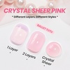 image:imageBeetles Orange Cat Eye Gel Nail Polish  15ML Orange Soda Summer Cat Eye Glitter Magnetic Gel Polish Shimmer Effect Soak Off UV French Nail Art Design Salon DIY Manicure Gifts for WomenB  Sheer Pink  Ballet Tutu